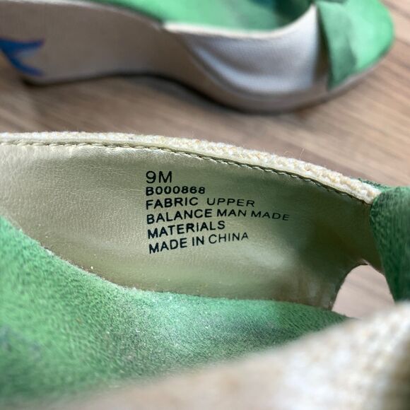 Bongo Vintage Y2K Embroidered Floral Platform 4” Wedge Sandals Size 9 Bow Front - Picture 10 of 13